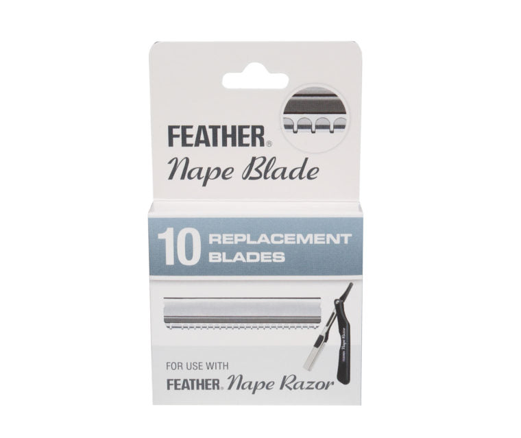 Feather Nape & Body Razor Blades - 10 Pack