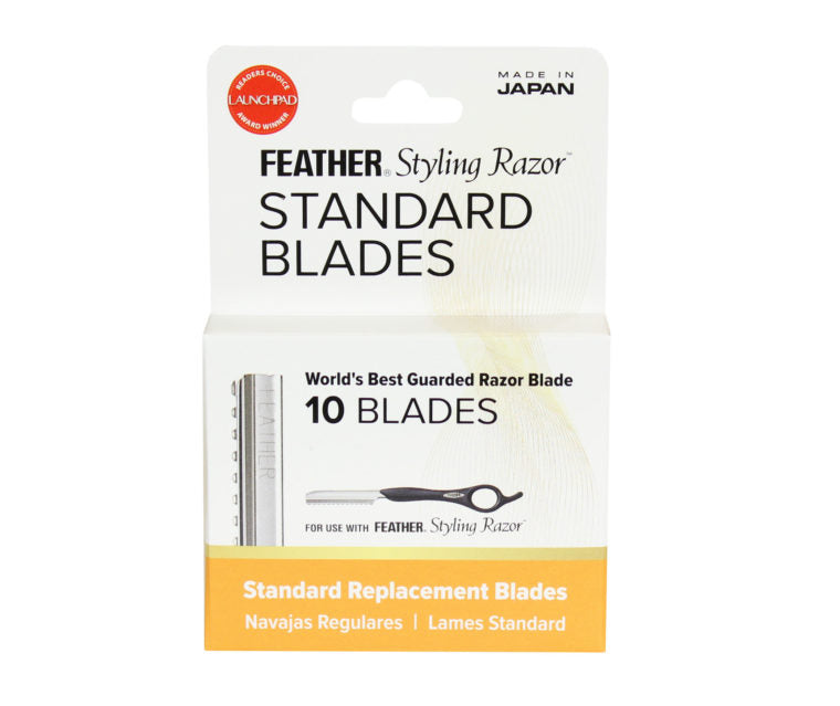 Feather Styling Razor Standard Blades - 10 Pack