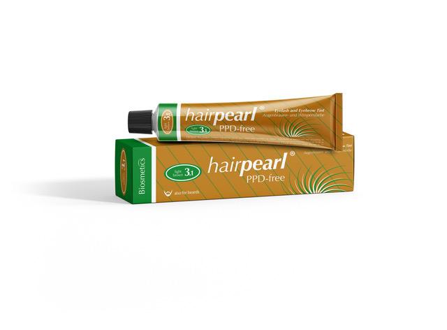 hairpearl PPD-free “Tinting Kit Mini” – Honey Brown (light brown