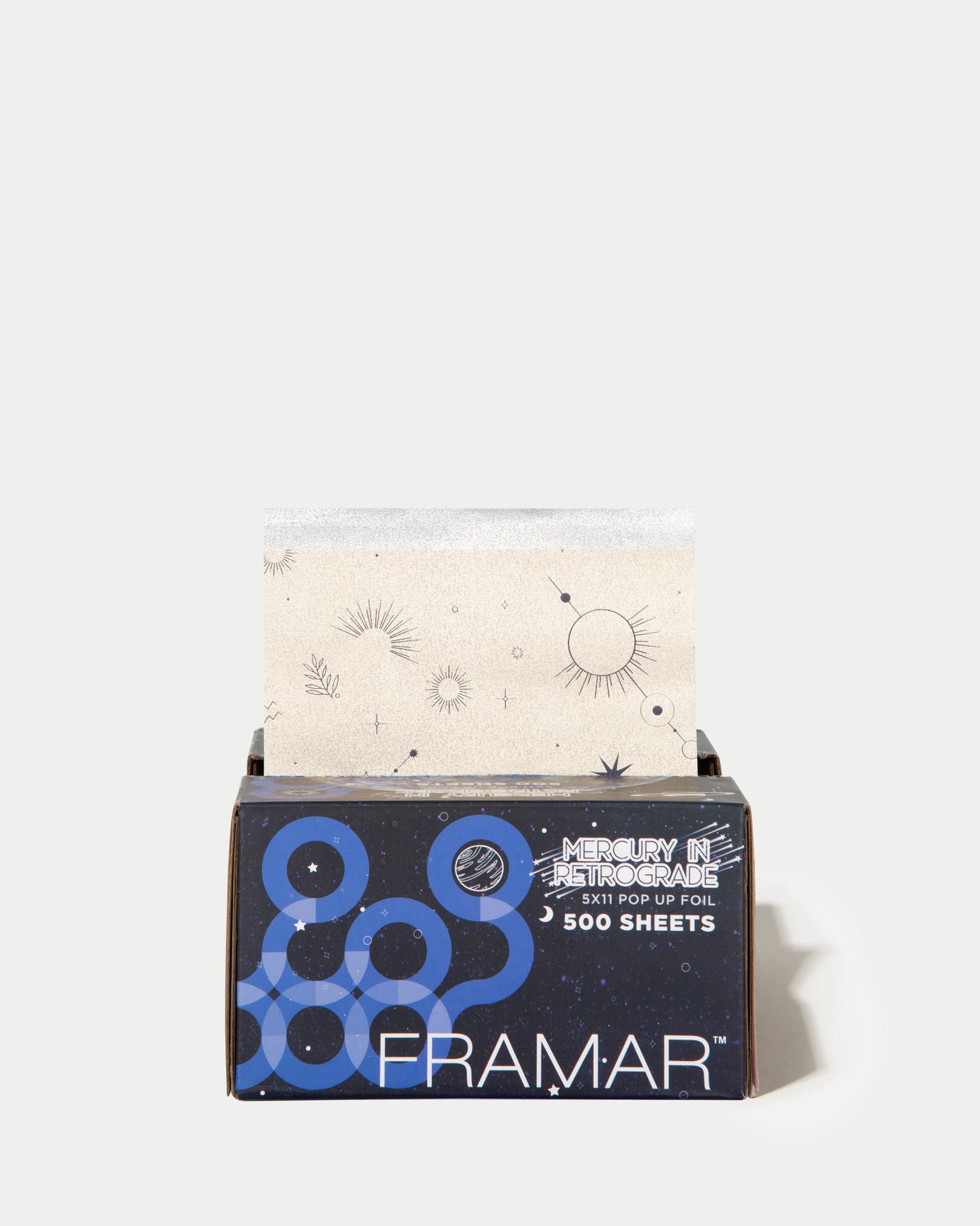  Framar Blue Pop Up Hair Foil, Aluminum Foil Sheets